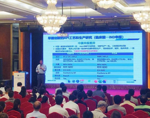 the seminar on Preclinical Research of Innovative Drugs hosted  by Shanghai Medicilon Inc.